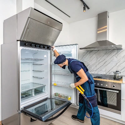 Fridge + Chimney + Stove + Exhaust